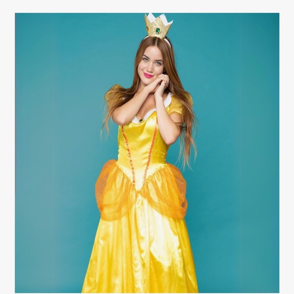 Leg Avenue Golden Princess woman’s Costume - Picture 3 of 10